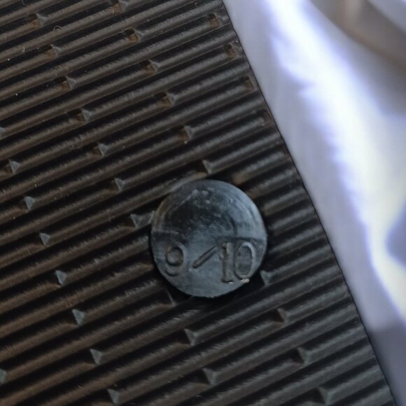 Live Love Dream Summer Flip Flops Size 9/10 NWT - Picture 5 of 6